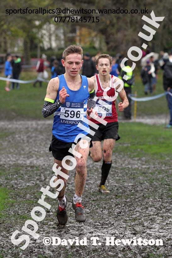 Mens under-17s, British Athletics Liverpool Cross Challenge, Sefton Park, Liverpool. Photo: David T. Hewitson/Sports for All Pics